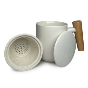 Taza Minimalista Blanca 230 ml.