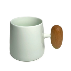 Taza Minimalista Verde Claro 350 ml.