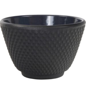 Cuenco negro, hierro colado 0,12 l.